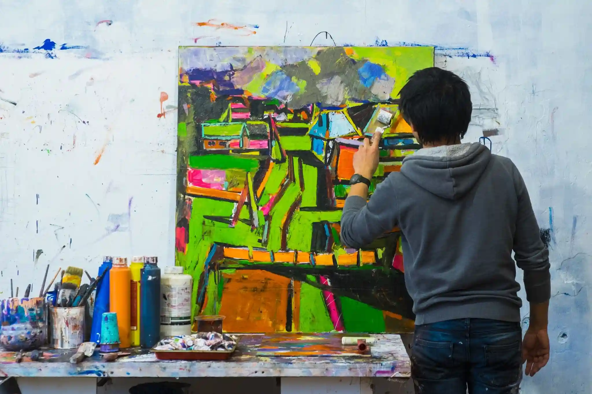 abstract vs representational art